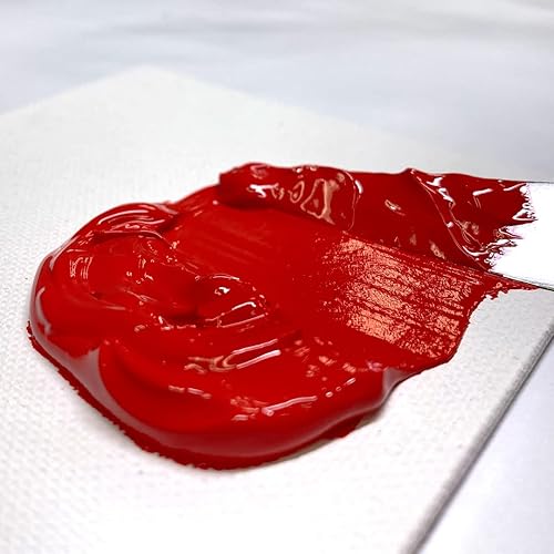 Miniatura 2 de DecoArt Impasto Paint, tono rojo cadmio, 4 onzas líquidas, tarro