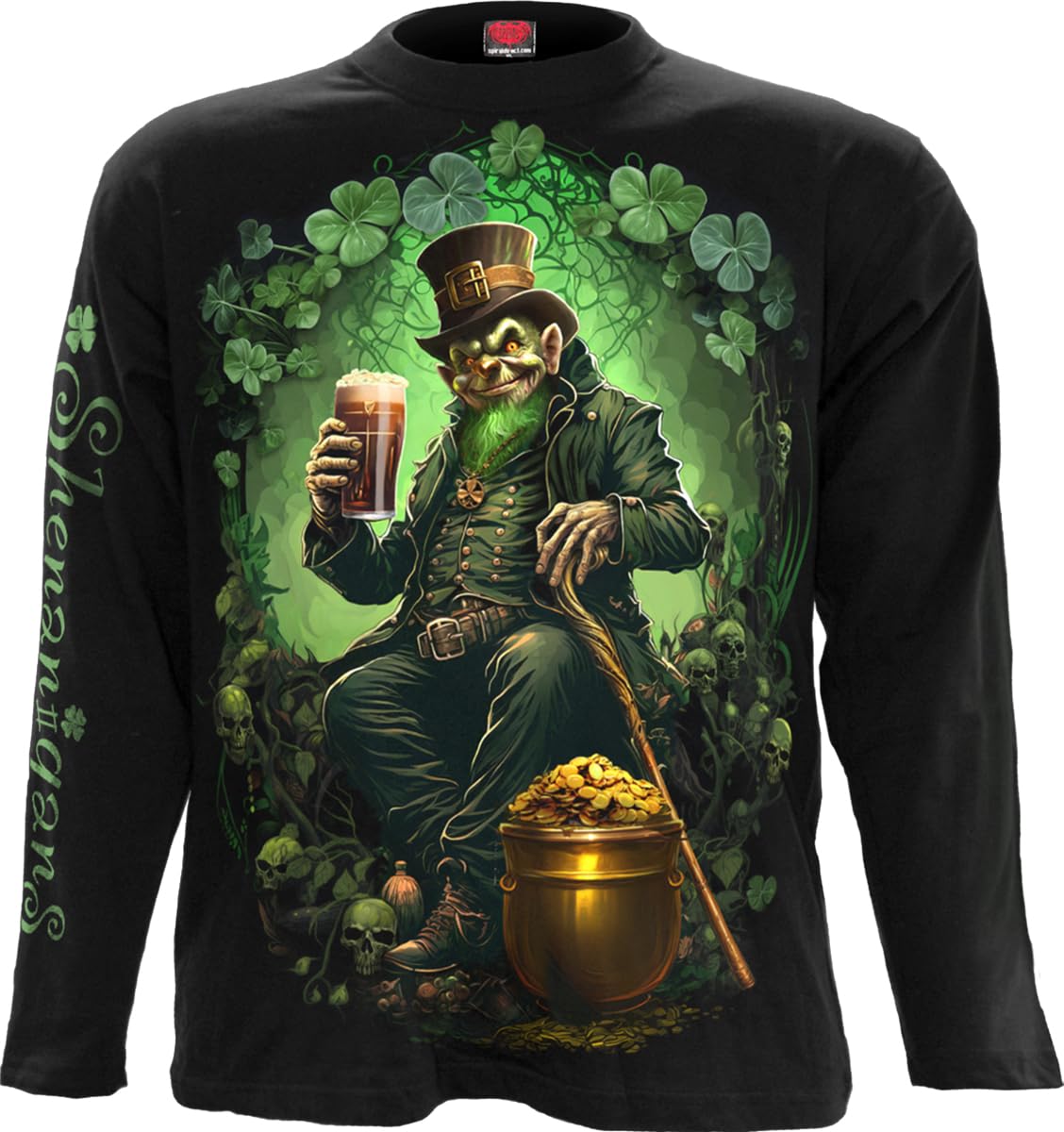 Spiral - Shenanigans - Longsleeve T-Shirt Black - XL