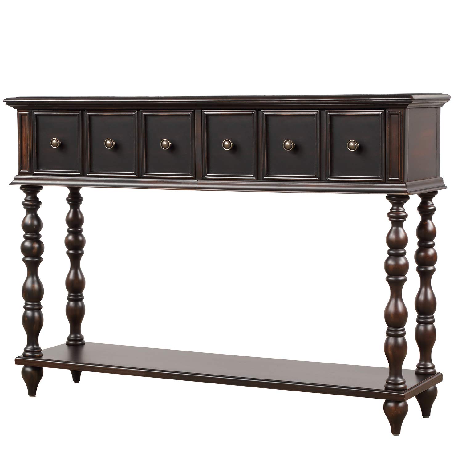 Buy Console Table Rustic Entryway Table AntiqueInspired Design Sofa Table Hallway Table with