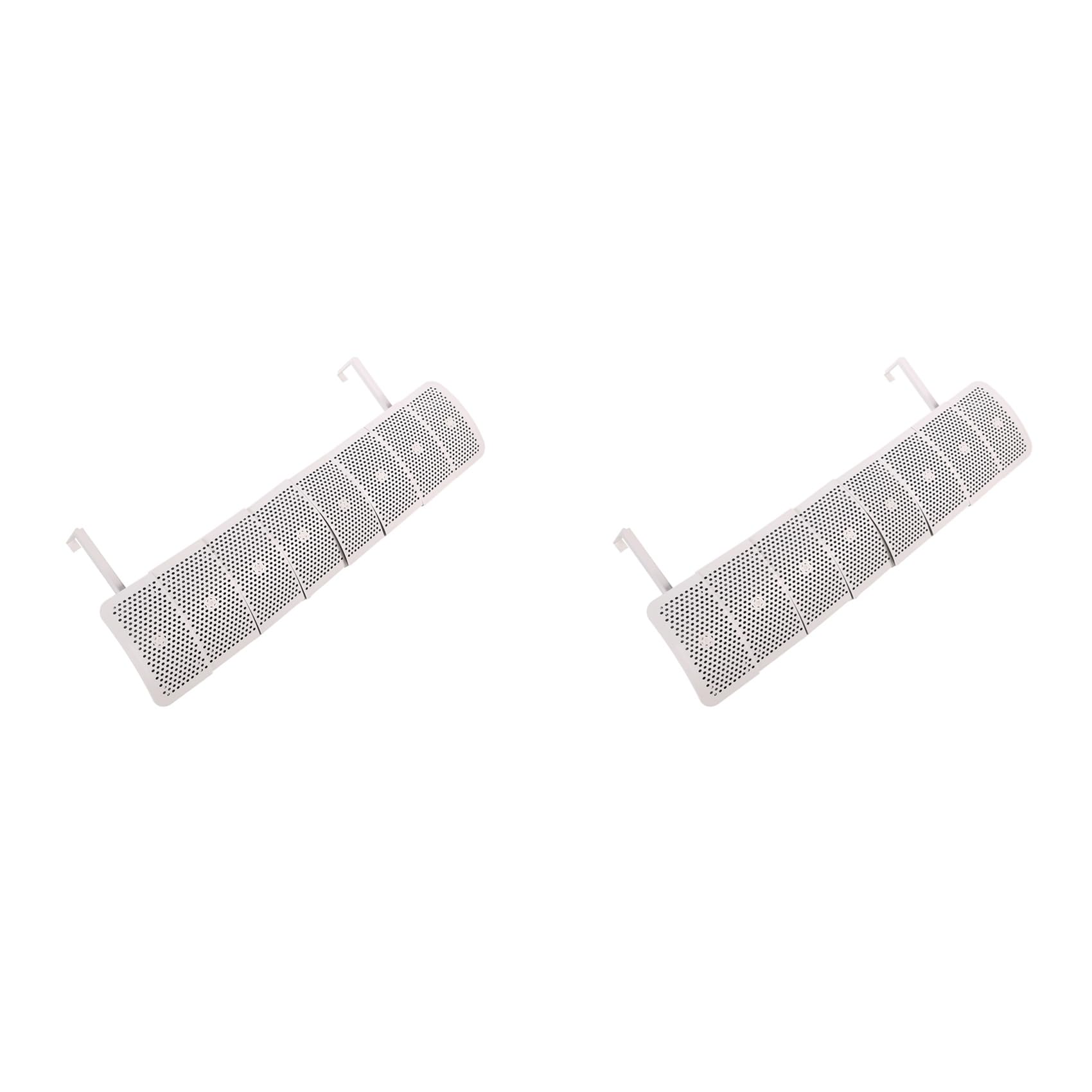 Hndhbfgrt 2X Air Conditioning Windshield Anti-Direct Blowing Air-Conditioner Outlet Baffle Cover Wind Deflector Universal