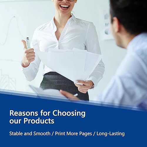 Miniatura 5 de Paquete de 2 cartuchos de tóner TN420 TN-420 negro: repuesto para Brother TN 420 para usar con tóner para impresora HL-2270DW 2280DW 2230 2240