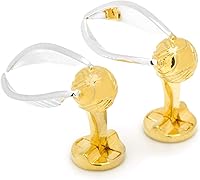 Vista 2 de Gemelos de Snitch Dorado 3D de Harry Potter, Metal