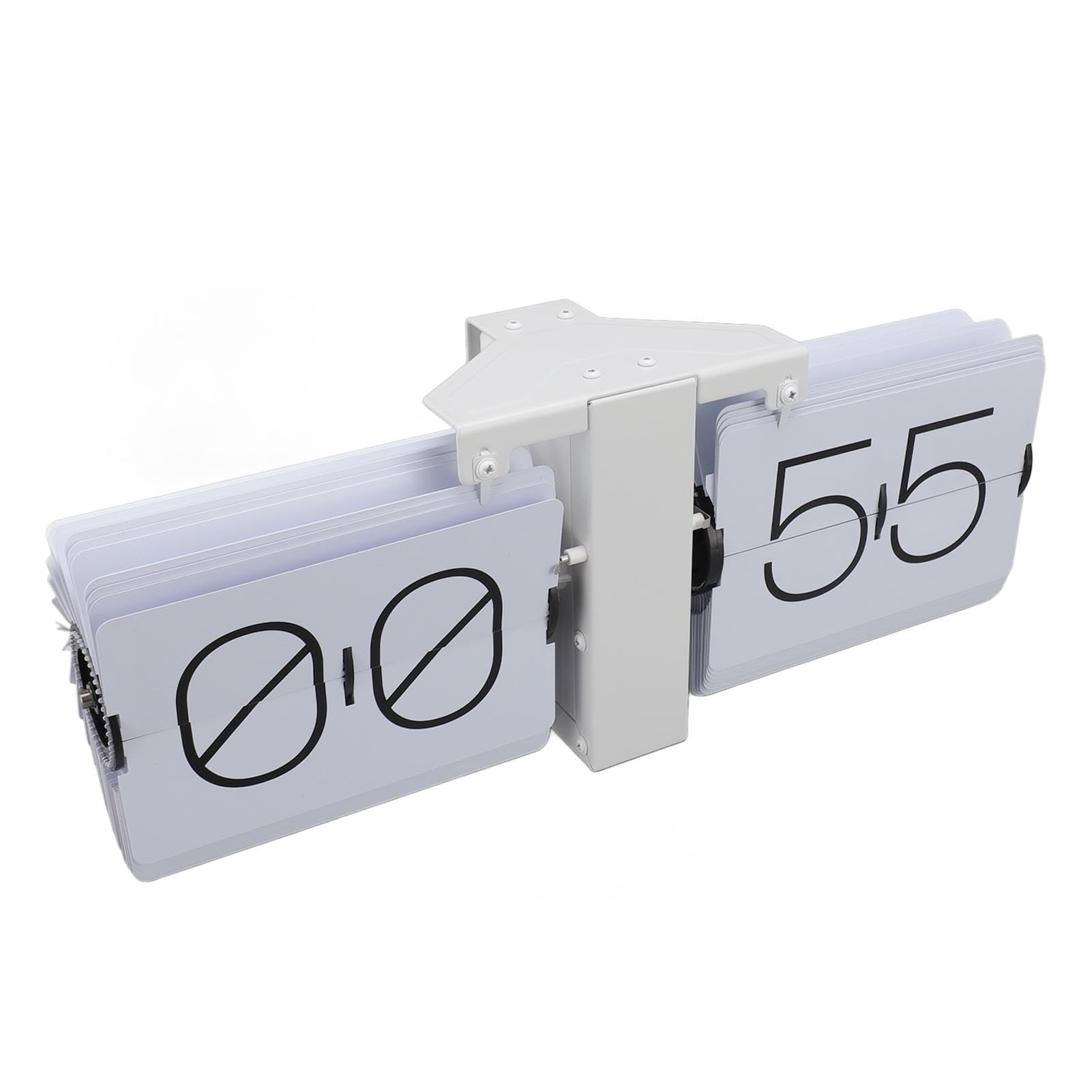 Horloges de Table, Rétro en Acier Inoxydable 304 PVC, Grande Horloge à Bascule Facile à Lire pour Dortoir (#1)