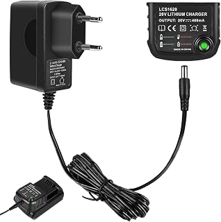 BAIFULAI Compatible Black Charger and Decker Lithium-Ion 18V/20V Charger BL2018 BL2018-XJ BL1518 LBXR20-OPE LBXR20 LB20 LBX20 LBX4020 LBXR2020-OPE BL1514 LBXR160