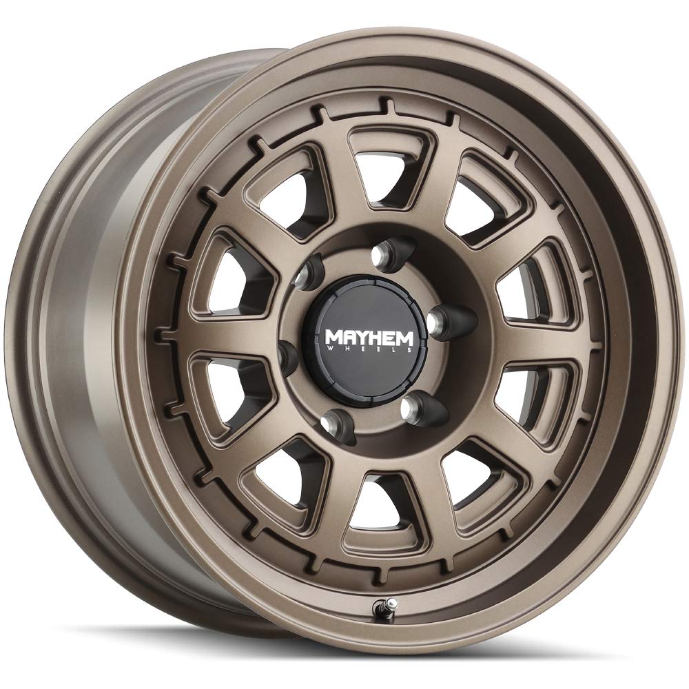 Amazon.com: Mayhem 8303-5744MZ Voyager 8303 Dark Bronze 15X7 5-100
