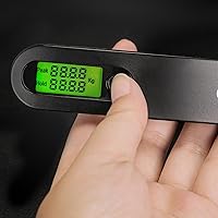 Vista 7 de Báscula de equipaje compuesto de caza con pantalla LCD, escala digital de 110 libras, báscula de recursos de tiro con arco digital, báscula