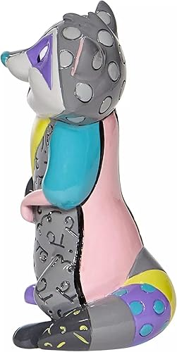Miniatura 2 de Enesco Disney by Romero Britto Pocahontas Meeko - Figura en miniatura, 3.15 pulgadas, multicolor