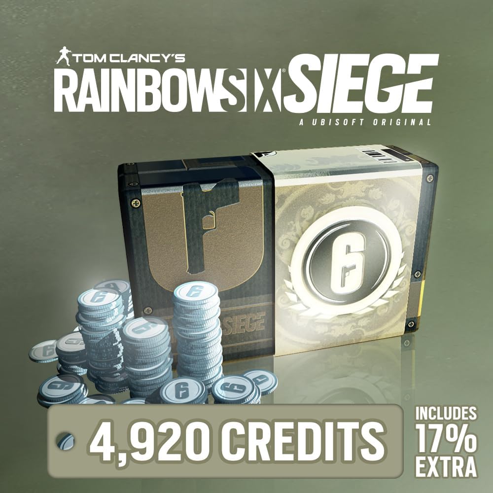 Tom Clancy's Rainbow Six Siege 4920 créditos R6 | ordenador personal | Ubisoft Connect [Código de juego en línea]