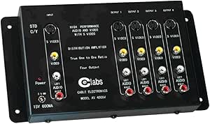 Cable Electronics LABS AV 400SV Prograde S-Video Distribution Amplifier