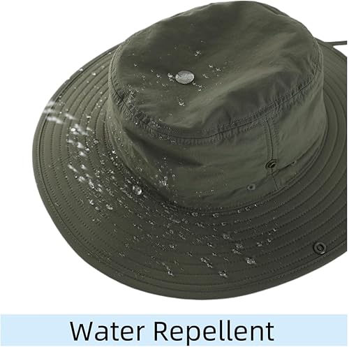Miniatura 4 de Connectyle Sombrero de sol para hombres y mujeres al aire libre con protección UV Safari sombrero para pesca, senderismo, jardinería, sombrero de
