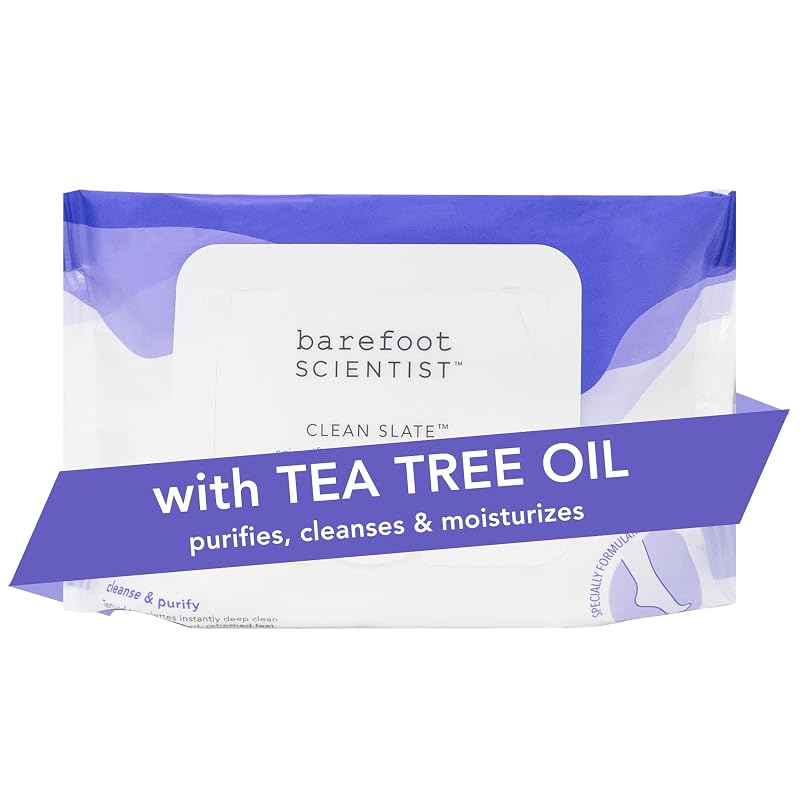 Panos texturizados para limpeza dos pés Barefoot Scientist Clean Slate