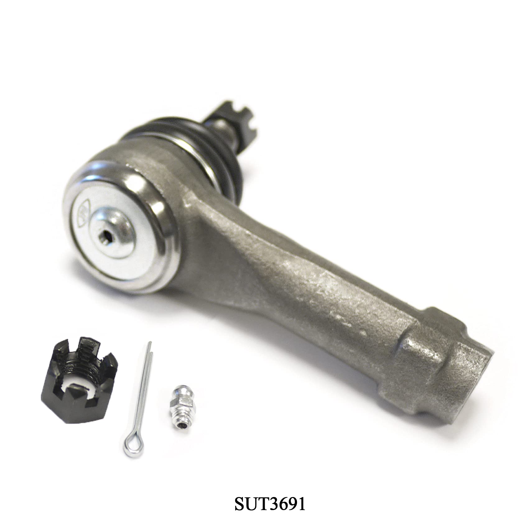 Pair Of Front Outer Tie Rod Ends For Ford F-150 & Lincoln Mark LT - Complete Kit With Hardware