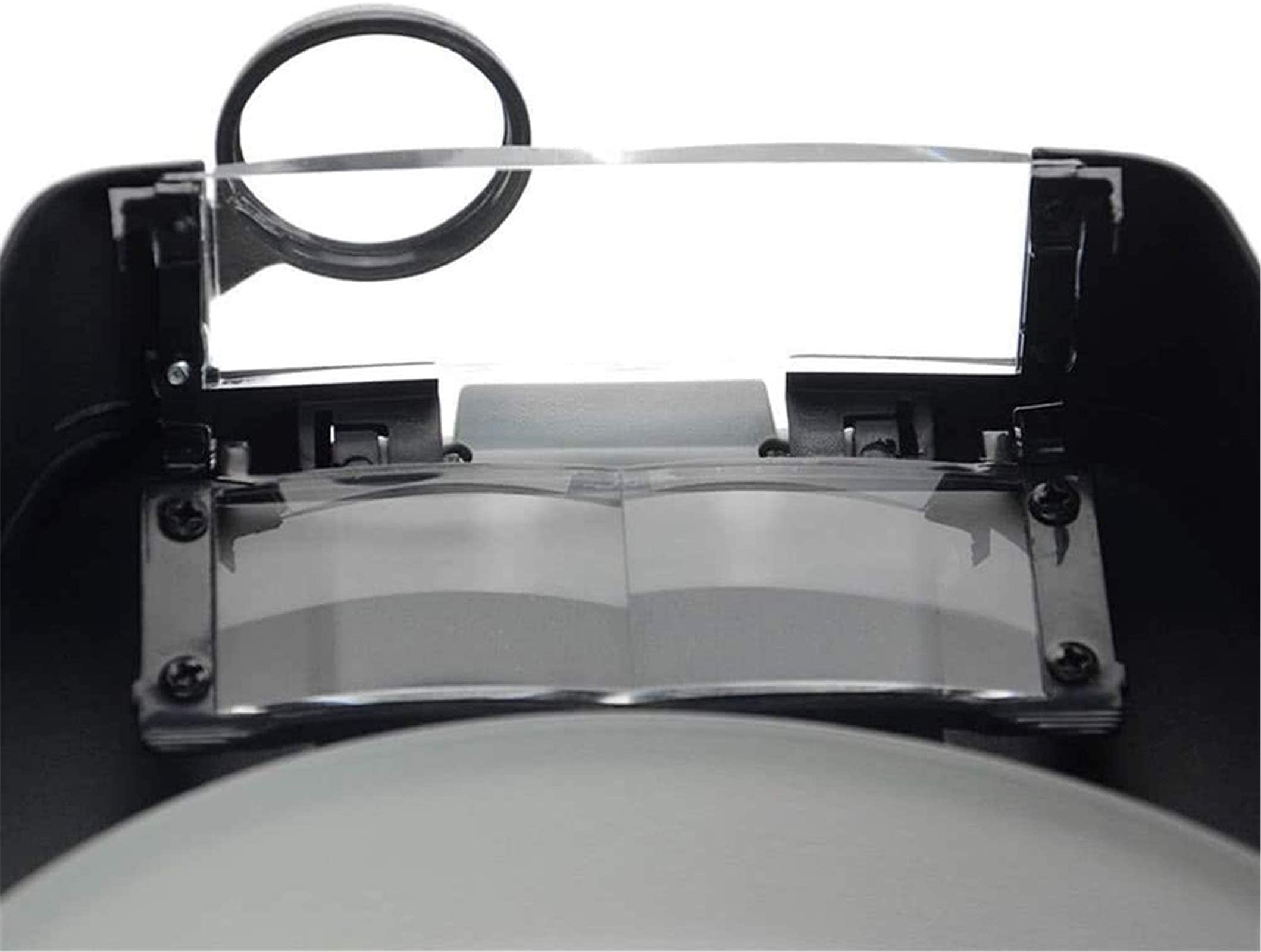 YCQYM Numinifier della Fascia, Occhiali da ingrandimento Montato a Testa, Gioielli Regolabili Lampada a tracota Lampaggio ingranditore Illuminato Glassini per Occhiali Lince Loupe 2 Visor Leggero per