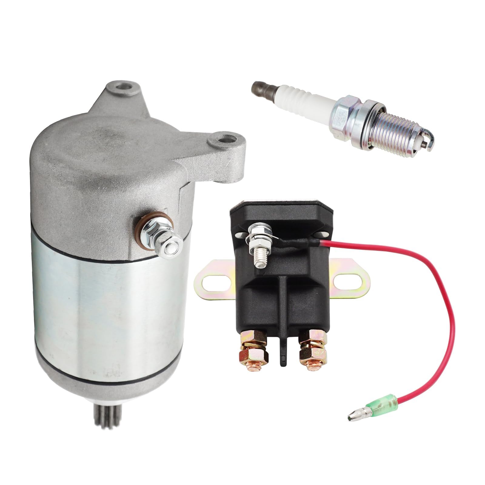 Motor de arranque & Relé & Bujía para Polaris Sportsman 500 400 335 Scrambler 500 Trail Boss 330 325 Magnum Ranger 500 425