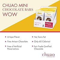 Vista 8 de chuao Chocolatier Potato Chip chocopods – Mini Barras de chocolate (24-Pack)
