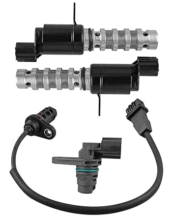 Intake & Exhaust Engine VVT Solenoid Camshaft Crankshaft Position Sensor
