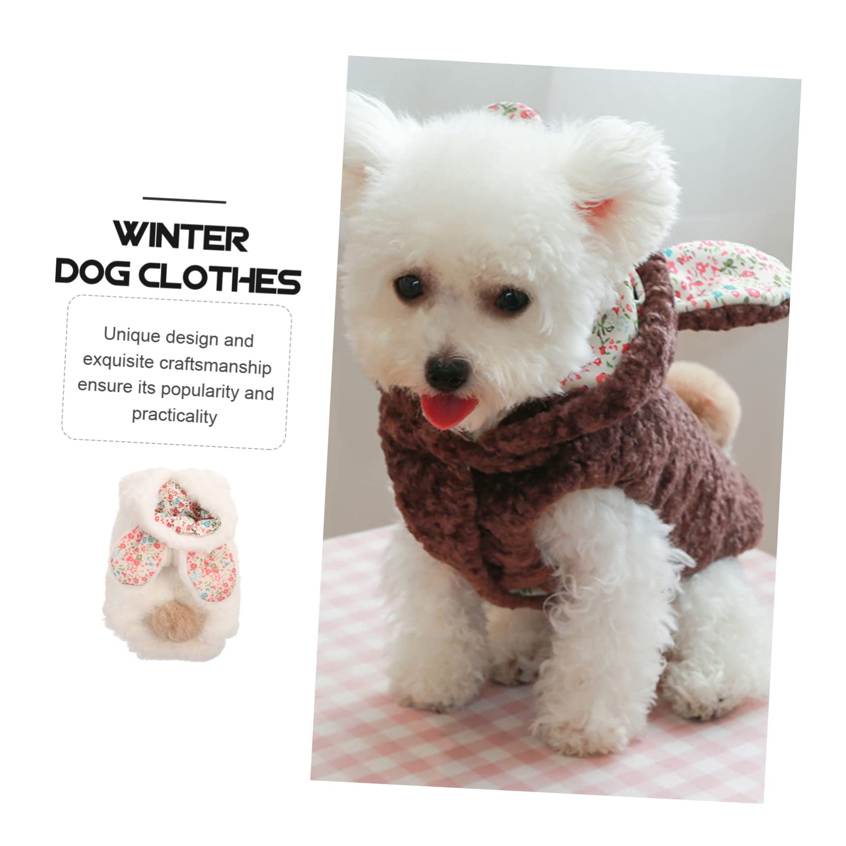 Sosoport 2 Stücke Mantel Für Hunde High-end-Material Hund Kalten Wetter Mäntel Thermische Haustier Kleidung