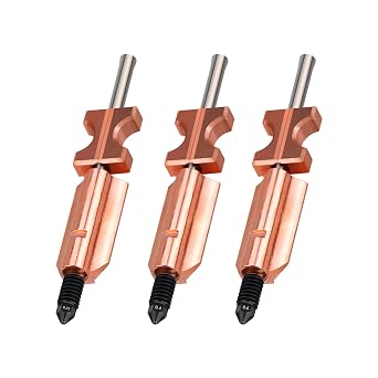 AD5X 3 Pack Size Removable and Replaceable Nozzles Hotend, High Flow 32mm3/s Hotend Kit, 0.25MM 0.4MM 0.6MM High-Speed 3D Printer Part ad5x Nozzle