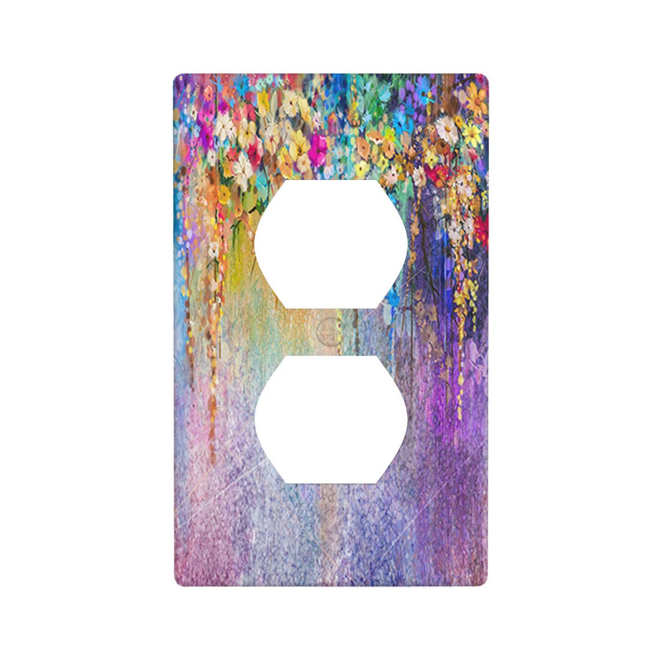 Decorative Wall Plates - White Tree Vine Switch Covers -14 Decorative Wall Plates - White Tree Vine Switch Covers -14