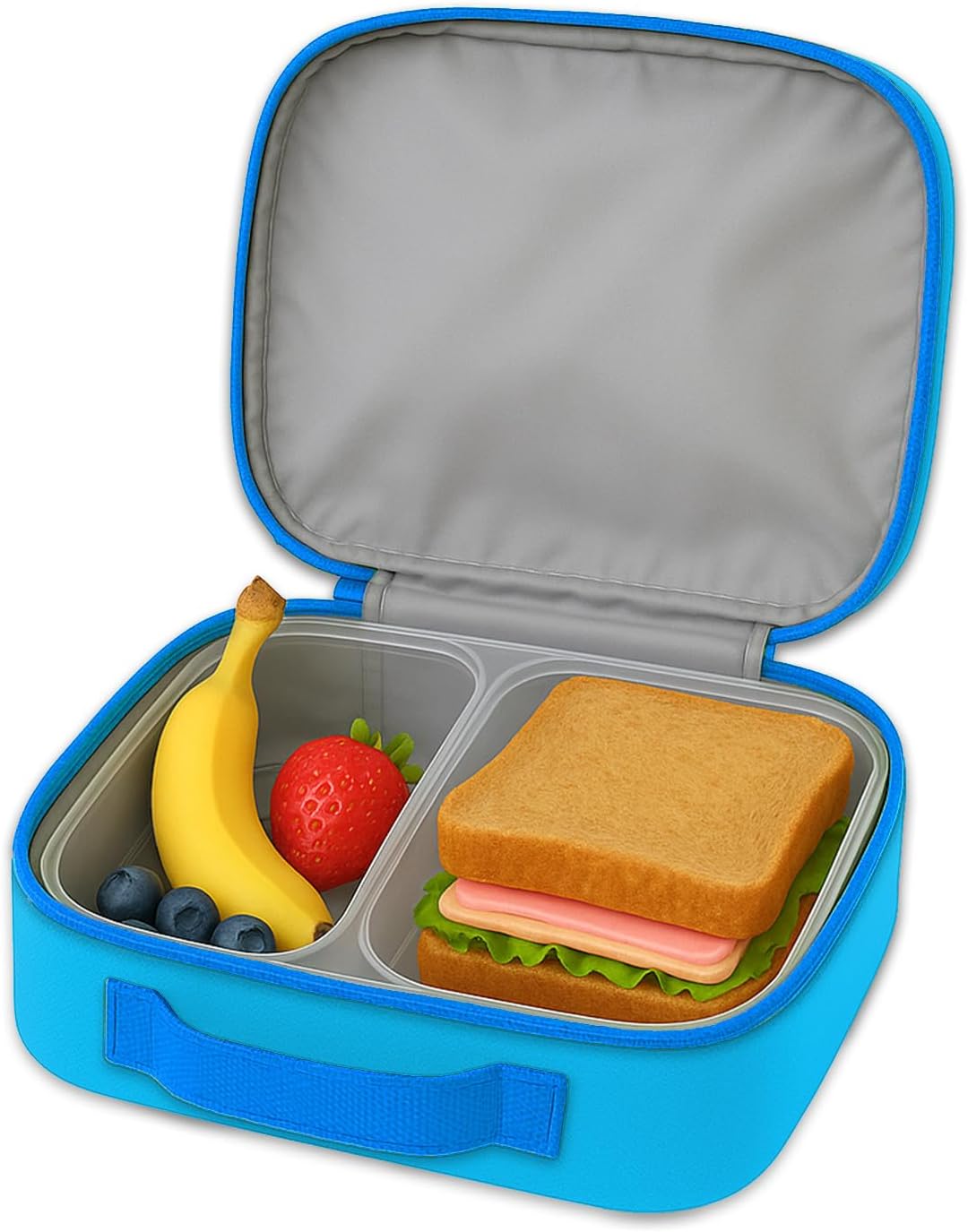 Paw Patrol Backpack and Lunch Box for Kids - 6 Pc Bundle with 16" Paw Patrol School Backpack, Lunch Bag, Water Bottle, Stickers, Stampers and More (Paw Patrol School Supplies)