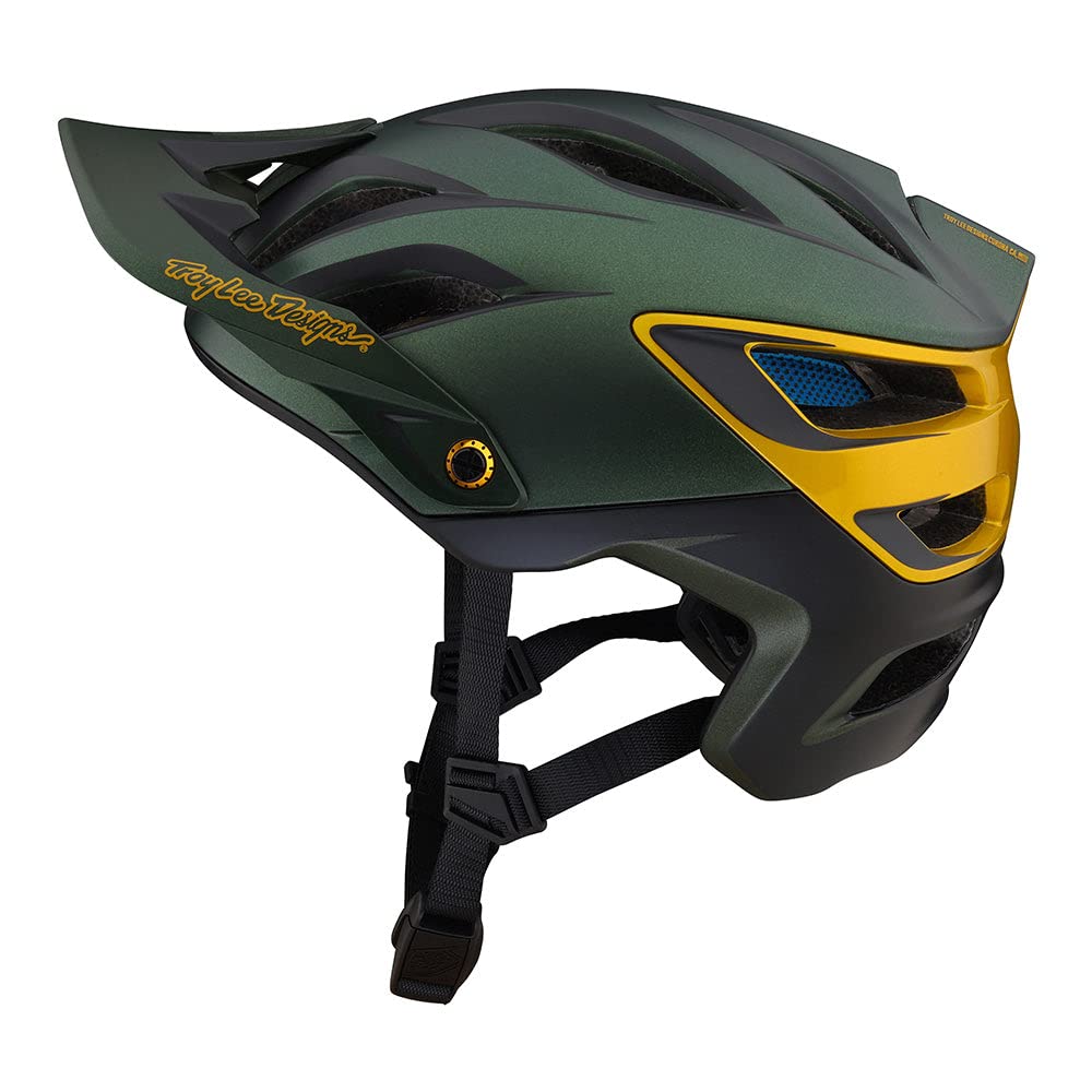 Troy Lee Designs A3 Helmet for Bicycle/BMX/Enduro Racing A3 Helmet; UNO Green XS/SM