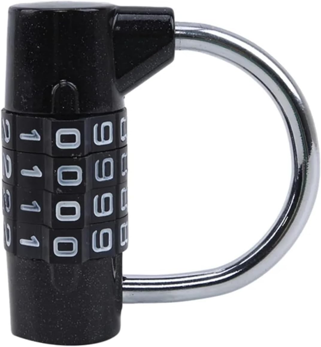 Multifunctional Combination 4 Digit Security Padlock Locker Drawer Luggage Cabinet Toolbox Door Lock 1Pcs(Blue)