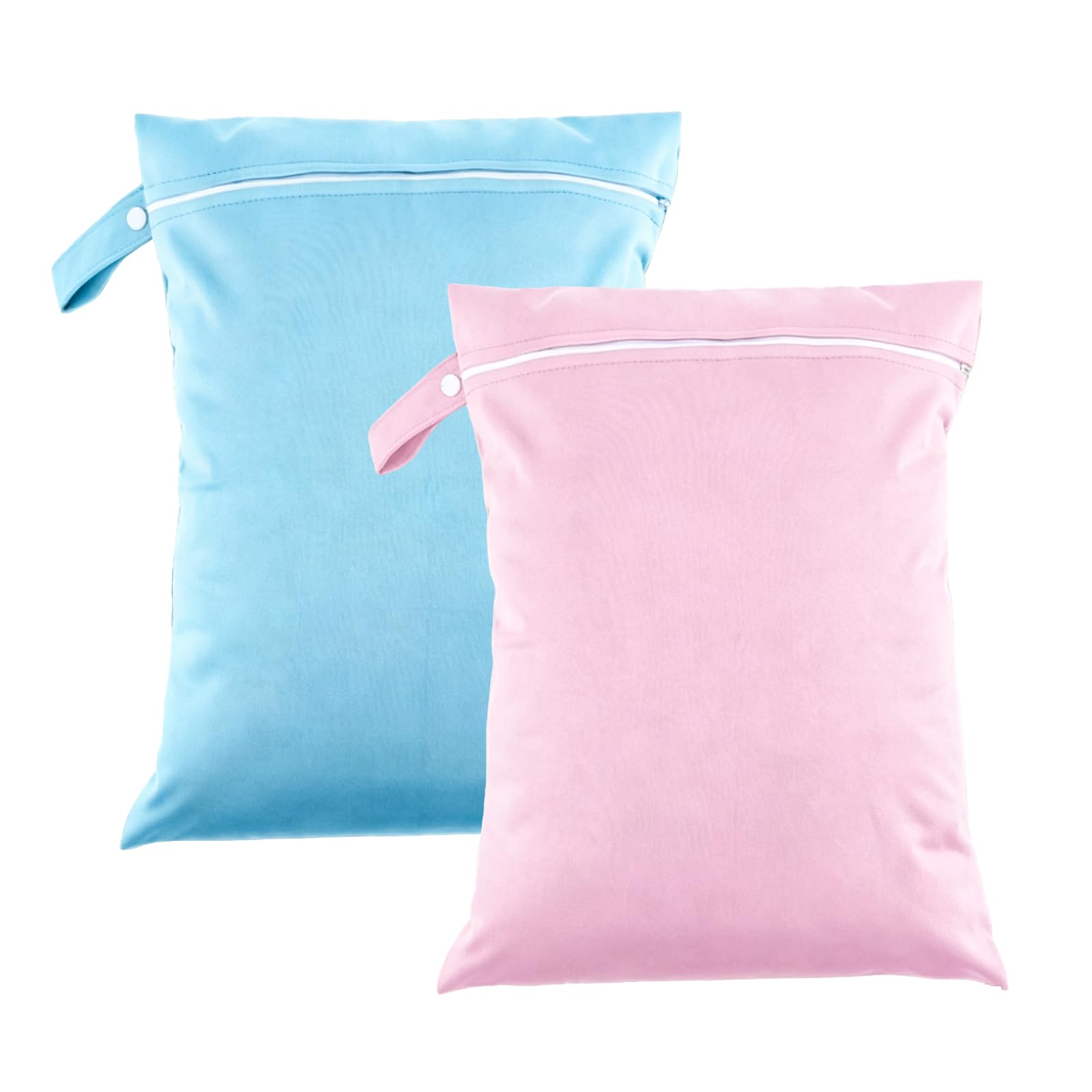 SZJYG 2 Pcs Wet Bags for Swimming, Waterproof Bag(Blue, Pink)