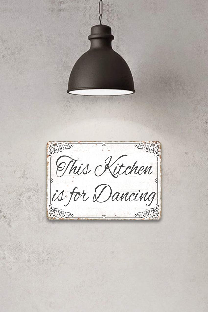 Eat Good Feel Good Blechschild 20x30cm - Retro Wanddekoration Für Küche & Wohnung