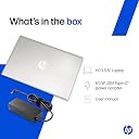 HP 15, AMD Ryzen 5 7520U (16GB DDR4, 512GB SSD) FHD, Anti-Glare, Micro-Edge, 15.6''/39.6cm, Win11, M365 Basic(1yr), Offic24, Silver,1.59kg, fc0806AU/690AU, FHD Camera w/Privacy Shutter, Backlit Laptop gallery image
