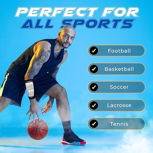 Miniatura 3 de Pulseras de juego de fútbol  Banda deportiva  Equipo de mariscal de campo juvenil  Libro de jugadas de pulsera  Pulseras de sóftbol para letreros