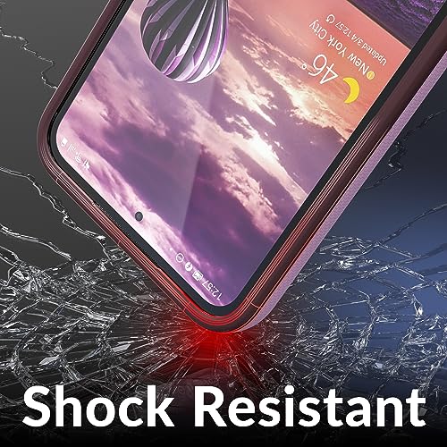 Image of Crave for Samsung Galaxy S23 FE Case, Shockproof Protection Dual Layer Case for Samsung Galaxy S23 FE (6.4 inch) - Lilac