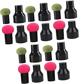 PartyKindom 10Sets Makeup Puff Mushroom Cosme...