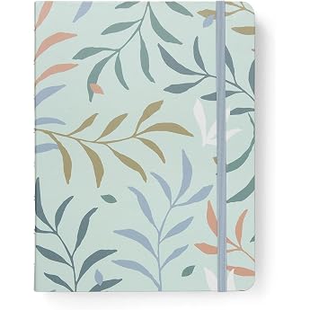 Filofax Botanical A5 Refillable Notebook Mint