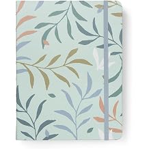 Filofax Botanical A5 Refillable Notebook - Mint
