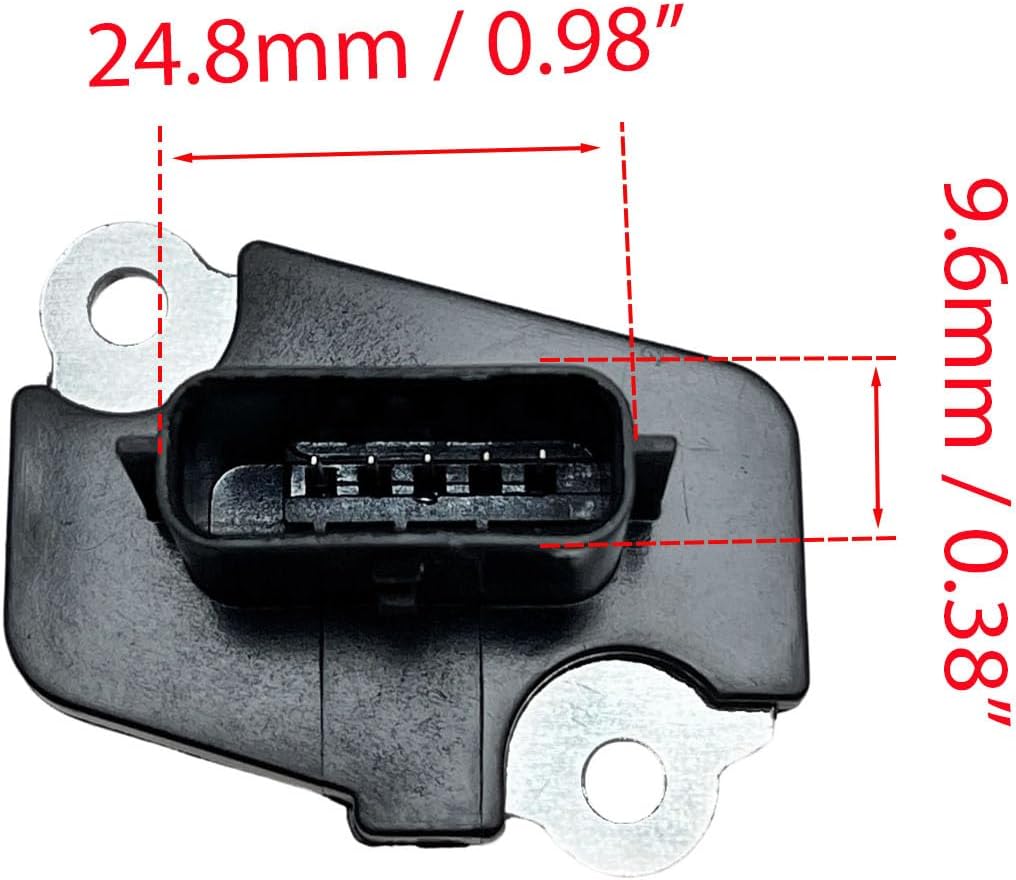 Mass Air Flow Sensor Meter MAF Sensor 22680-7S000 Compatible with 2004-2014 Altima 2006-2012 Sentra 2003-2009 350Z 2005-2019 Frontier 2009-2015 370Z 2004-2019 Titan 2003-2015 Murano