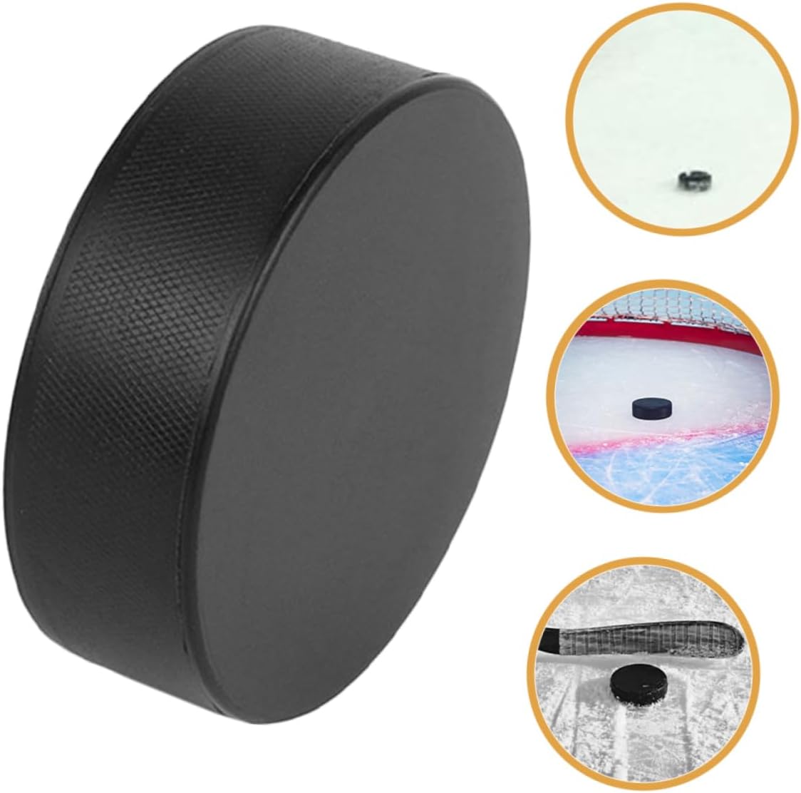 6Pcs PU Foam Hockey Pucks for Training Lightweight Practice Pucks for Adults for Hockey Games Durable High Equipment