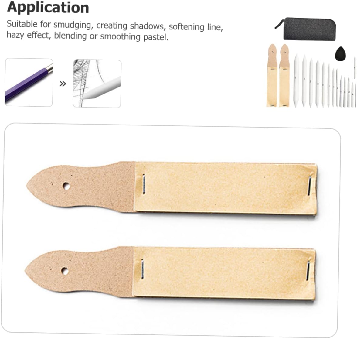 Sketch Wiping Tools Set Eraser Pen Set Water Paper Sketch Book Eraser Correction Tool Artist Drawing Supplies