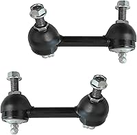 Vista 1430 de Detroit Axle - Kit de suspensión delantera de 10 piezas para Chevy Aveo Aveo5 Pontiac G3 Wave 2 Ready Struts Assembly 2 Enlaces de barra