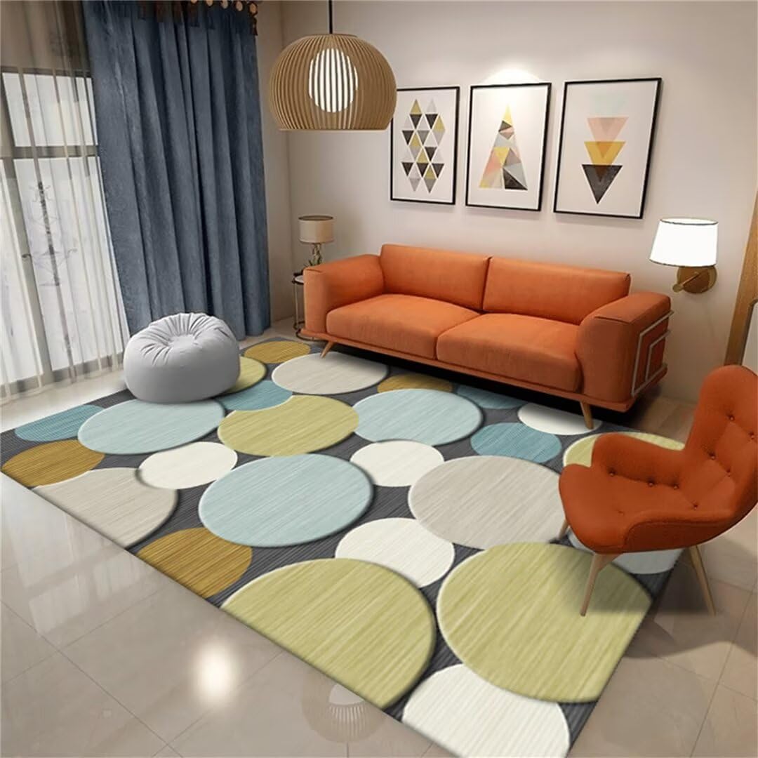 Tapis de salon domestique multicolore pour protéger et décorer vos sols