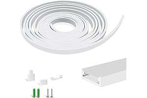 16.4 FT Silicone LED Channel System - U Shape 5x13mm DIY LED Neon Rope Light