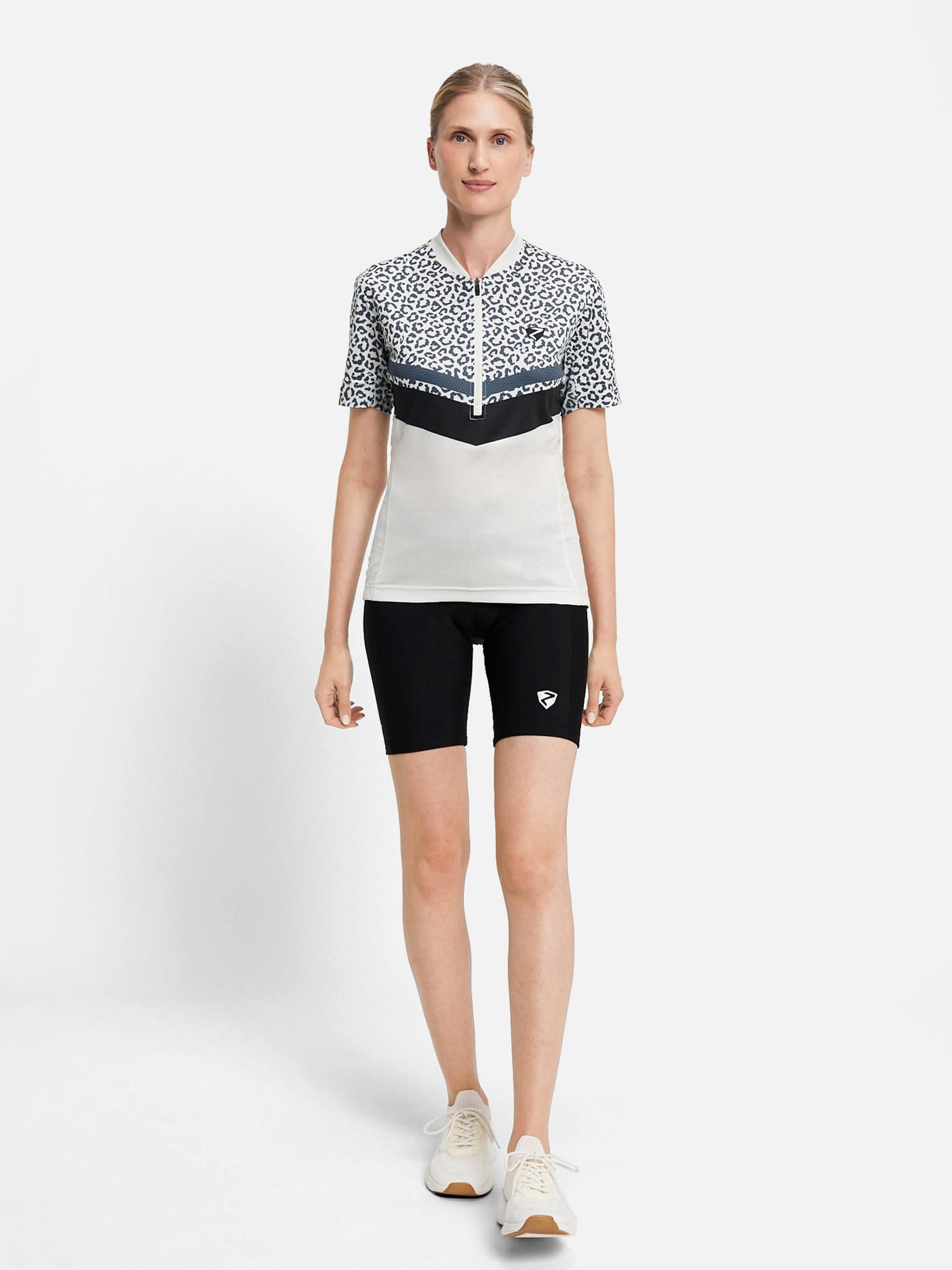 Ziener Damen Fahrrad-Tight/Rad-Hose/Mountainbike/Rennrad - atmungsaktiv,schnelltrocknend, gepolstert Nilea X-Function