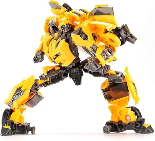 Setype Deformed Car Robot Toy, 8.7-inch Collectible Action Figures, Deformation Portable Robot Toy Model, Manual Transformed into Toy for Kids Girls Boys - Thumbnail 5