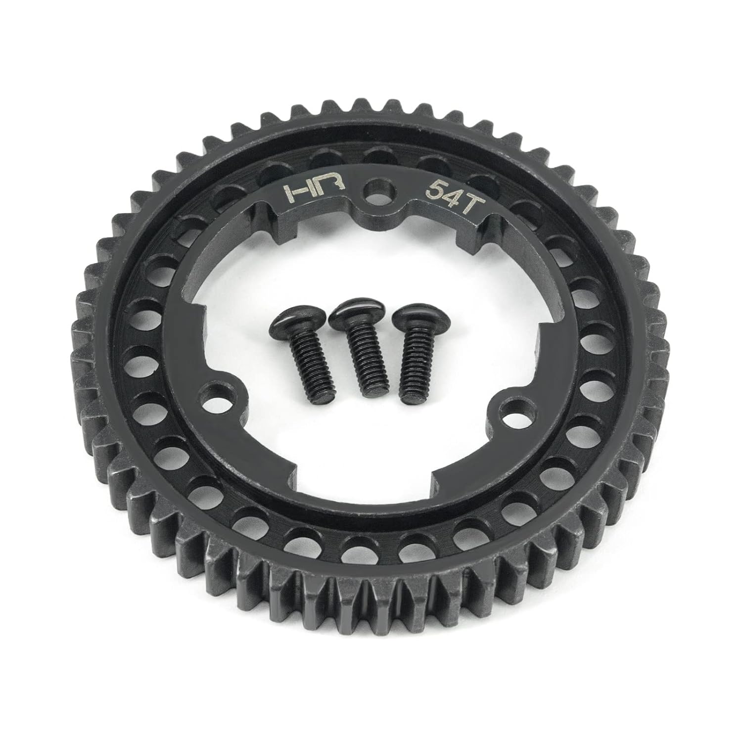 6448 Hot Racing 45#Steel 54T 1 Mod Hardened Steel Spur Gear for Traxxas 1/10 E-Revo 2.0 VXL 1/5 X-Maxx Maxx 1/7 XO-1 (54T) - Image 5