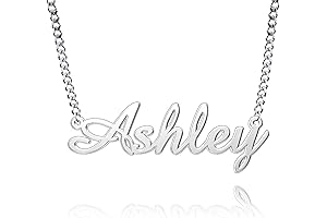 Personalized 18K Gold Plated Dainty Nameplate Pendant Necklace