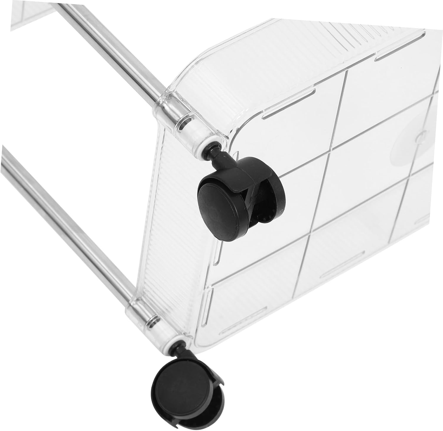 SAFIGLE Multi-Tier Rolling Salon Cart Durable Pet Storage Trolley for Salon Supplies Hair Products Accessories Compact Design for Spaces for Beauty Parlors and Bathrooms