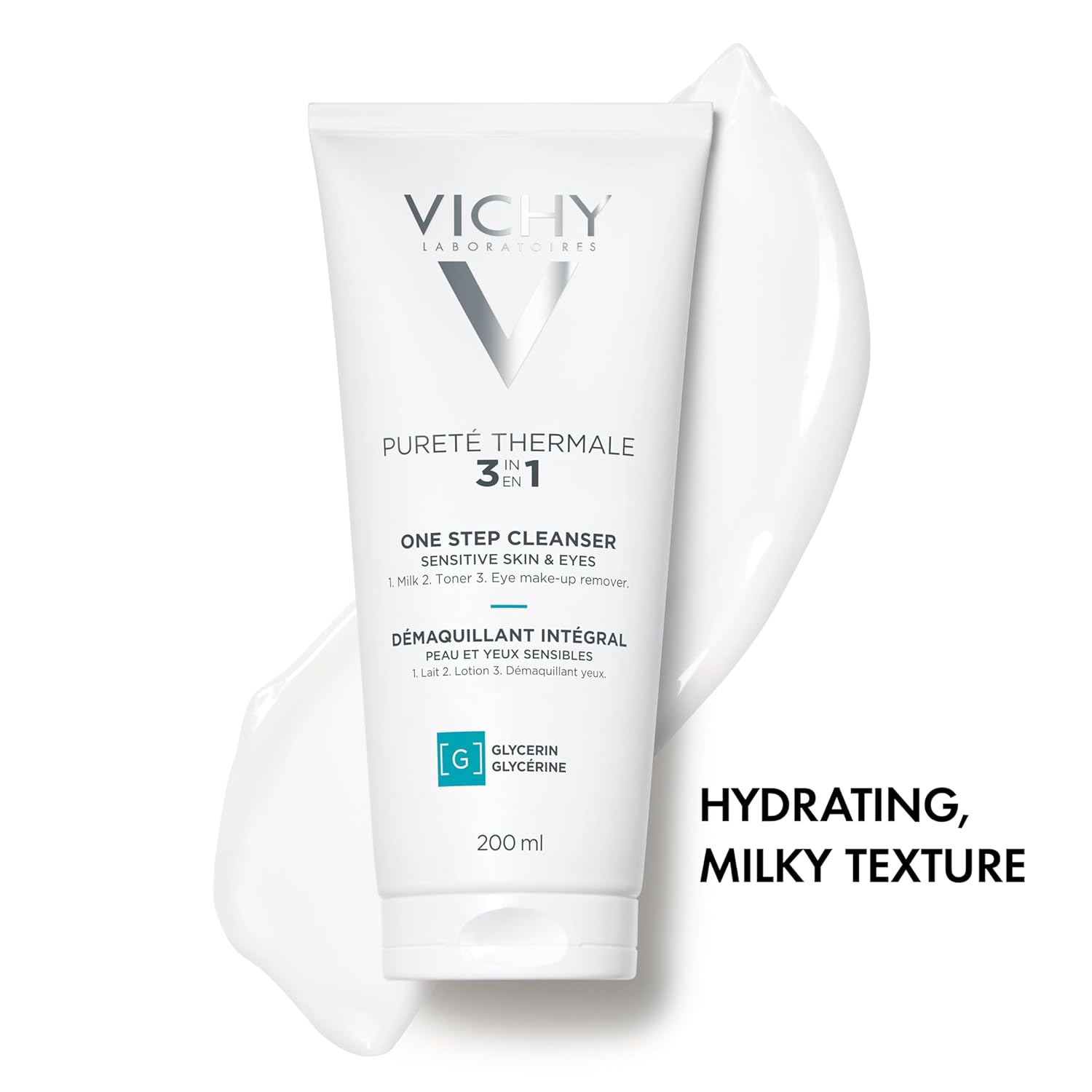 Vichy Pureté Thermale One Step Cleanser for Sensitive Skin. - Image 4