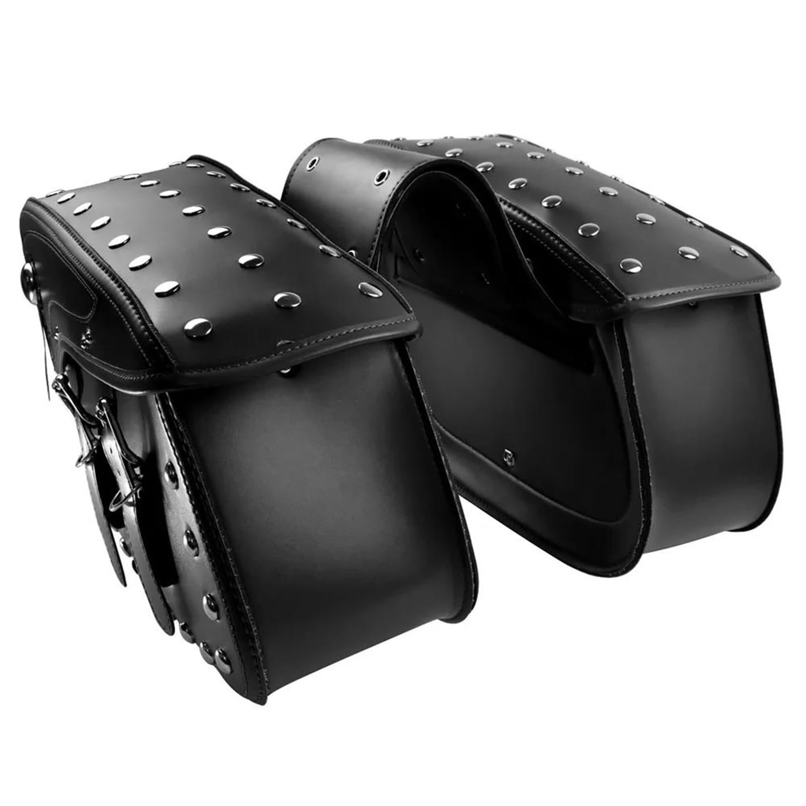 Accessori Moto Borsa Portaoggetti Impermeabile Attrezzi Laterali Per Borse Per Harley Softail Dyna Touring(Style 4)