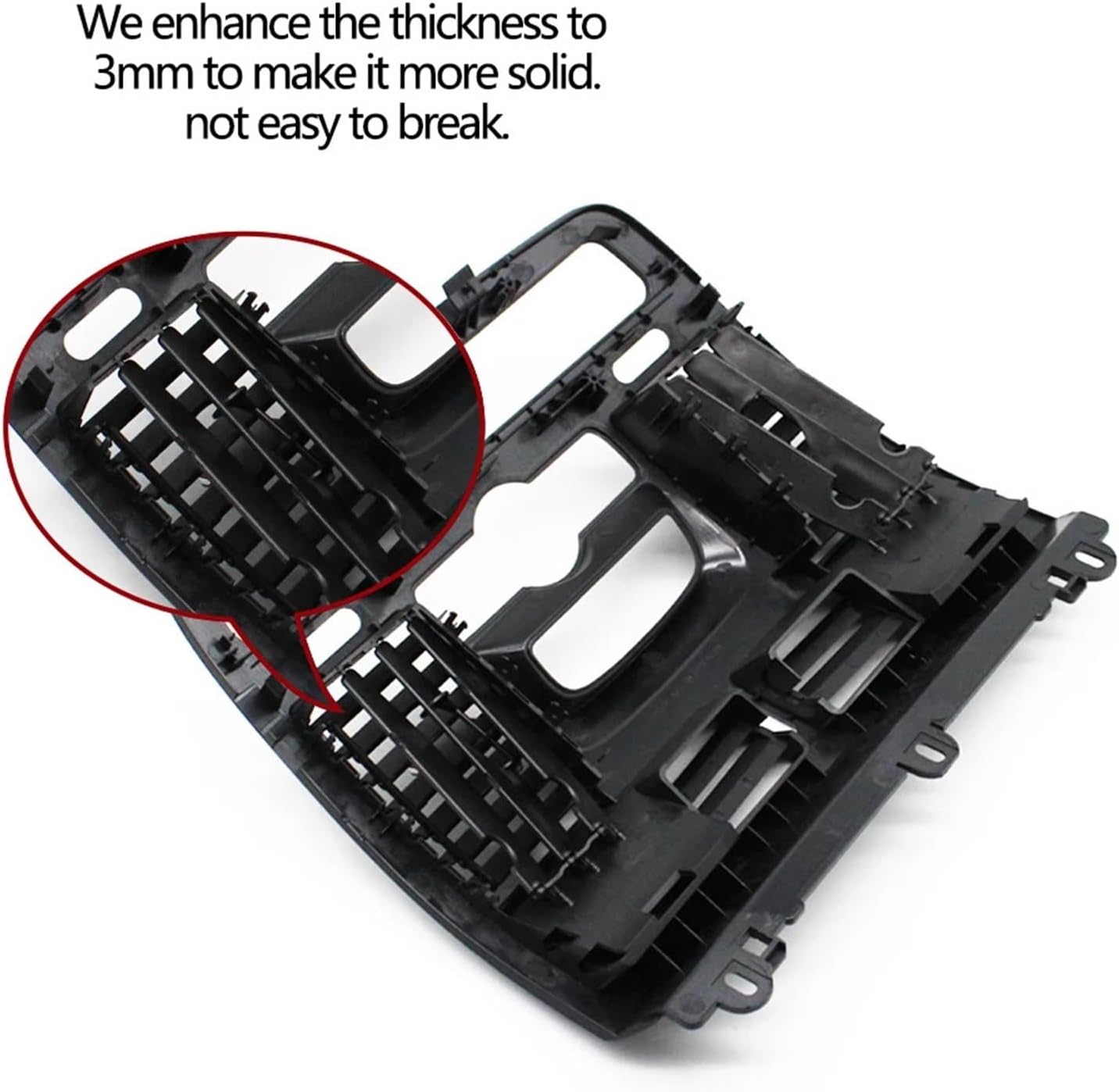 Car Air Conditioning Vents AC Vent Outlet Cover Compatible for Mercedes Vito Viano W636 W639 2004 2005 2006 2007 2008 2009 2010-2015(Left)