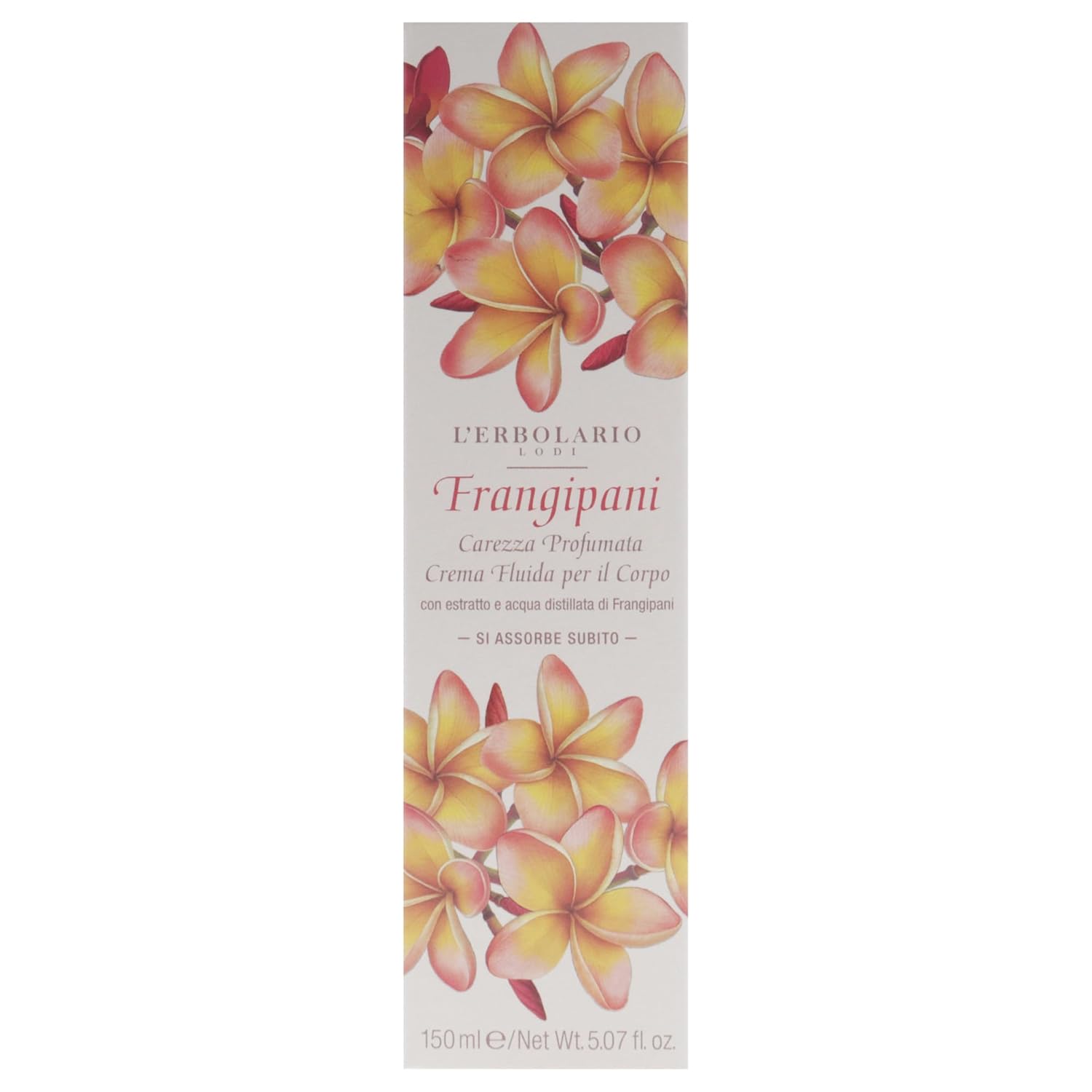 L'Erbolario Perfumed Caress Fluid Body Cream – Moisturizing Body Butter – Fast-Absorbing, Softening Skin Care with Coconut Oil - Frangipani – 5.07 oz - Image 8