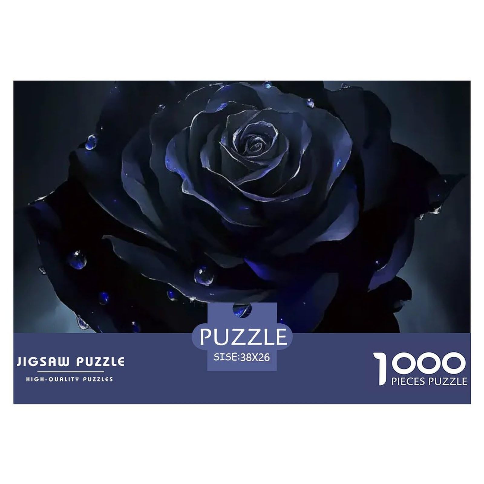 1000pes Gothic Style Jigsaw Puzzles Gothic Style Challenge High Difficulty for Adults Home Decorations Educational Games Age 12+ for Adults 38x26cm/1000pcs